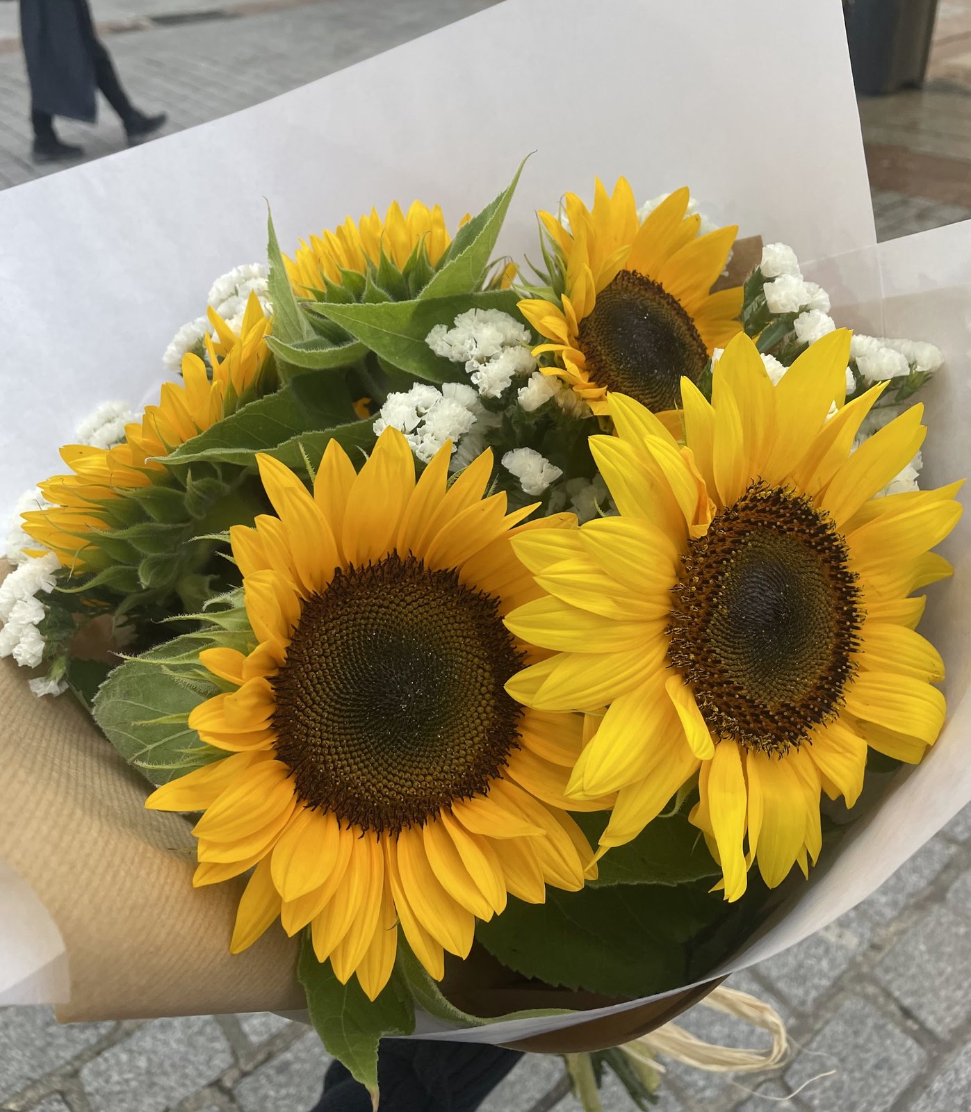 Bouquet de tournesols